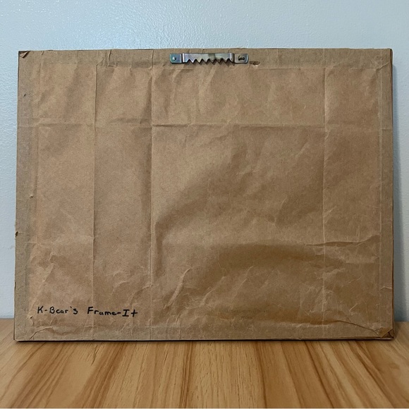 Vintage | Framed Cross Stitch Bears - Picture 4 of 4